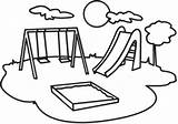 Pages Plac Zabaw Permainan Awam Kemudahan Kolorowanka Kolorowanki Dla Cliparts Rehm Mewarnai Clipground Simbol Playgrounds Fürs sketch template