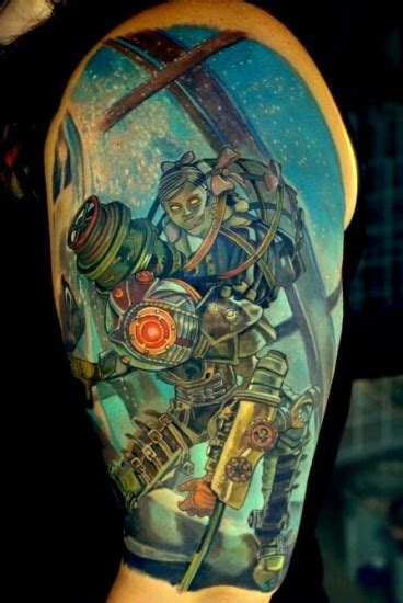 Things We Saw Today An Awfully Good Looking Bioshock Tattoo The Mary Sue