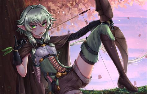 wallpaper elf anime art character archer the killer