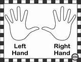 Left Handed Yourtherapysource Discrimination Opposites Crmla Positional sketch template