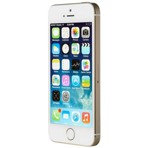 apple iphone  gb factory unlocked smartphone gold certified refurbished walmartcom