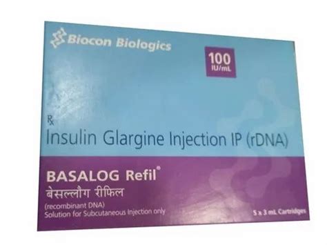 insulin glargine injection ip rdna  rs box insulin penfill