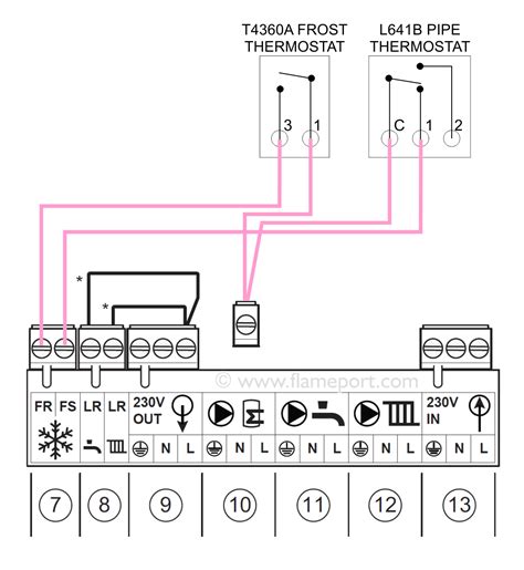plan wiring diagram  frost stat wiring diagram  schematic