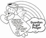 Guardian Angel Coloring Pages Getcolorings sketch template