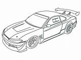 Outline Car Nissan Drawing Coloring Pages Gtr Skyline Sports Cars Drawings Jdm Draw Book Google Tuner Mașini Colouring R34 Carros sketch template