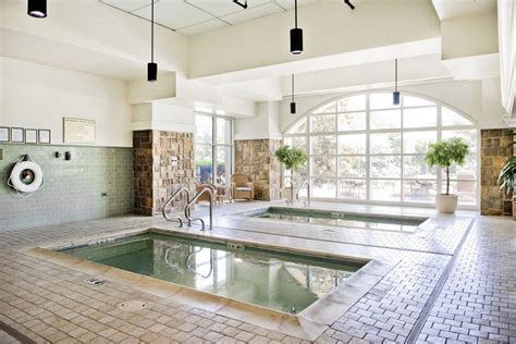 indoor swimming pool  tiled floors  walls