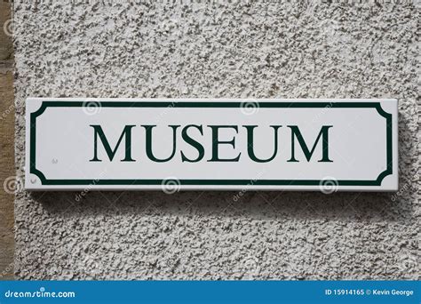museum sign stock image image  museum sign travel