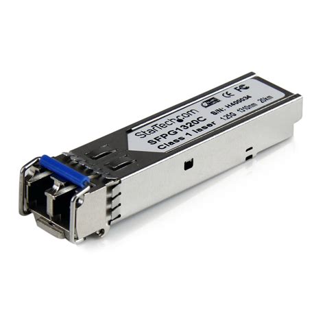 startechcom cisco compatible gigabit fiber sfp transceiver module sm lc  km mini gbic nm