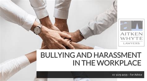 bullying and harassment in the workplace brisbane s best law firm