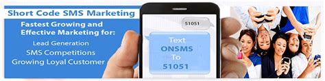 sms mobile marketing keywords  short codes onsmscom
