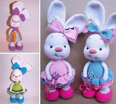 bunny crochet  pattern   love  collection easter