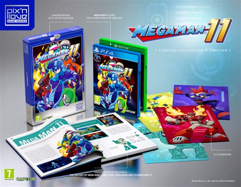 rockman corner mega man  collectors edition announced  europe