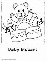 Mozart Coloring Pages Getcolorings Printable sketch template