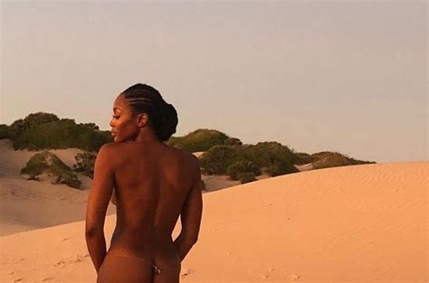 naomi campbell nude photos from backstage in kenya the