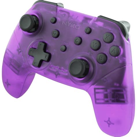 nyko wireless core controller  nintendo switch purple