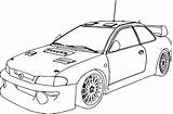 Coloring Car Pages Indy Race Rally Popular sketch template