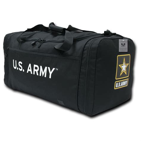 rapid dominance deluxe army duffel bag black  military style backpacks bags