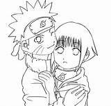 Hinata Naruto sketch template