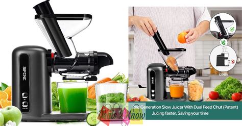 amazon slow juicer machines cold press juicer dual feed chute