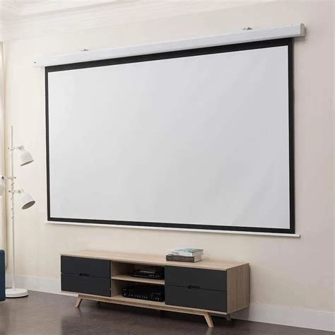 westinghouse  motorised projector screen  aspect ratio ebay