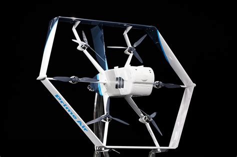 amazons  prime air drone features  weird tailsitter design ieee