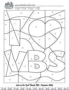 game  vbs coloring pages  printable coloring pages