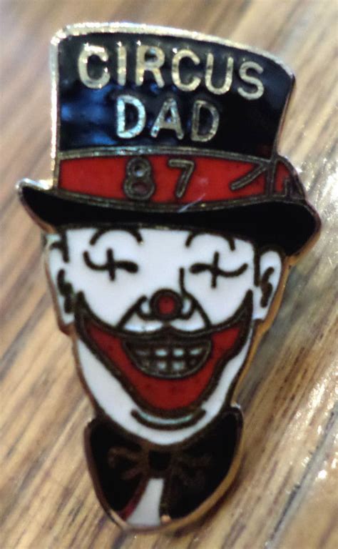 clown circus dad  hat lapel pin ebay