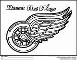 Coloring Detroit Pages Wings Red Hockey Logo Tigers Lions Tundra Toyota Colouring Piston Pistons Nhl Vector Drawing Printable Sheets Getdrawings sketch template