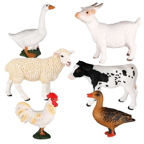 buy farm animal figurines lingsfire  pcs farm animals figures toys
