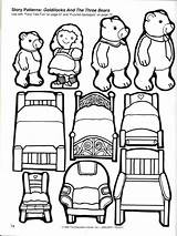 Bears Storytime Patterns Bear Preschool Activities sketch template