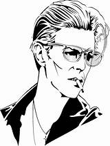 Bowie Celebrities Kb sketch template