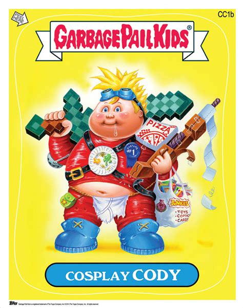 comic  exclusive garbage pail kids card set geektyrant