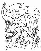 Batman Coloring Pages Cartoon sketch template