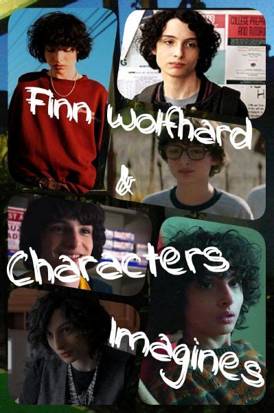 finn wolfhard and characters imagines