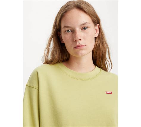 standard crewneck sweatshirt green levis gb