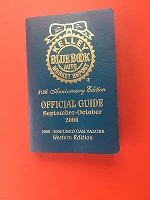 kelley blue book official guide sept oct    values western