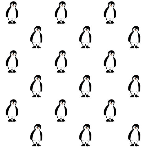 printable penguin scrapbooking paper ausdruckbares