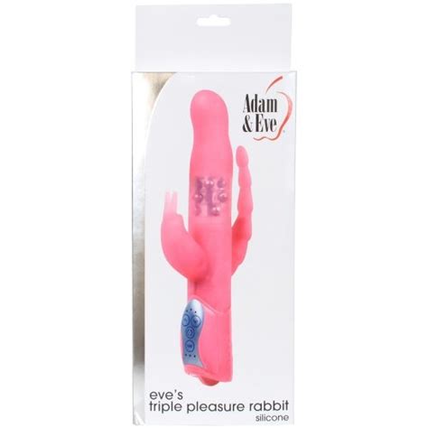 Silicone Triple Pleasure Rabbit Sex Toys And Adult