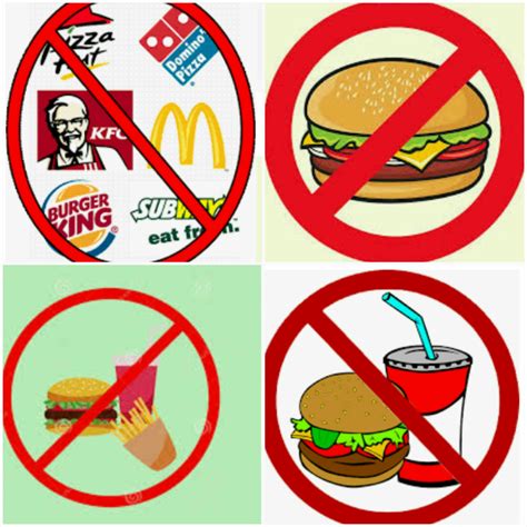 junk food poster brainlyin