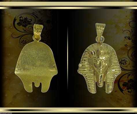 egyptian hall marked 18 karat gold pendant ancient egypt pharao s king