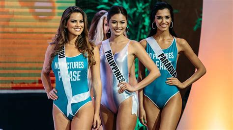 Look The Miss Universe Candidates In Their Sexy Swimsuits