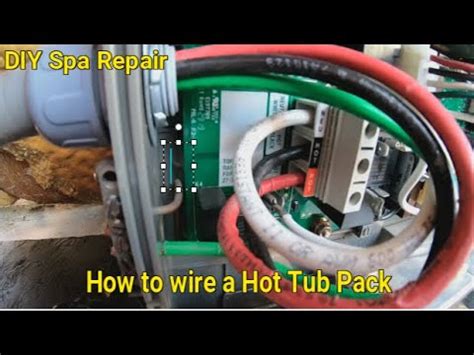 wire  hot tub part    diy spa wiring  easy arizona