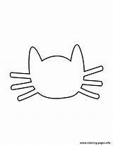 Whiskers Dxf Eps Designlooter sketch template