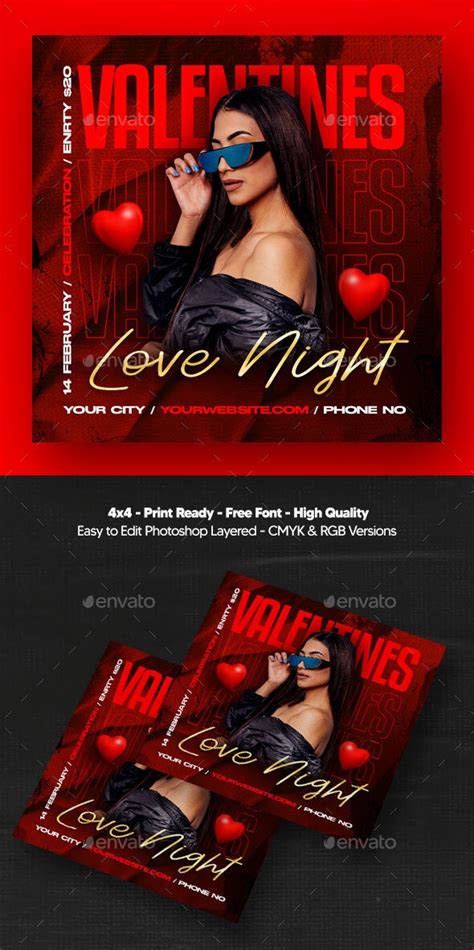 Valentine Day Flyer By Storegraphic Graphicriver