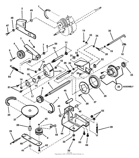 snapper cprv    hp steel deck commercial series  parts diagram  drive