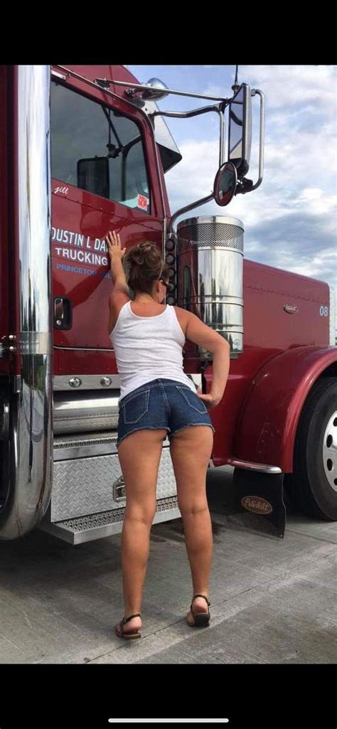 pin on truck girl