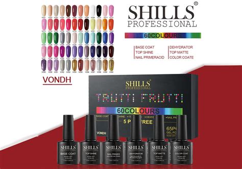 buy shills professional gel polish kit pcs vondh