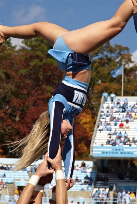 Unc Cheerleader Cheerleading Outfits Sexy Cheerleaders Sexy Sports