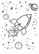 Coloring Rocket Drawing Kids Ship Planets Cosmos Solar System Pages Step Planet Printable Drawings Adults Getdrawings Paintingvalley Worksheets 9kb 1483 sketch template