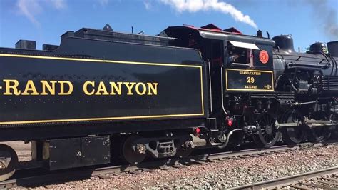 grand canyon railway steamer youtube